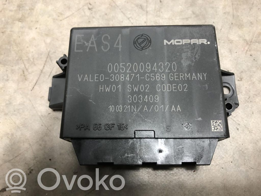 Fiat 500E Unitate/modul de comandă parcare PDC 