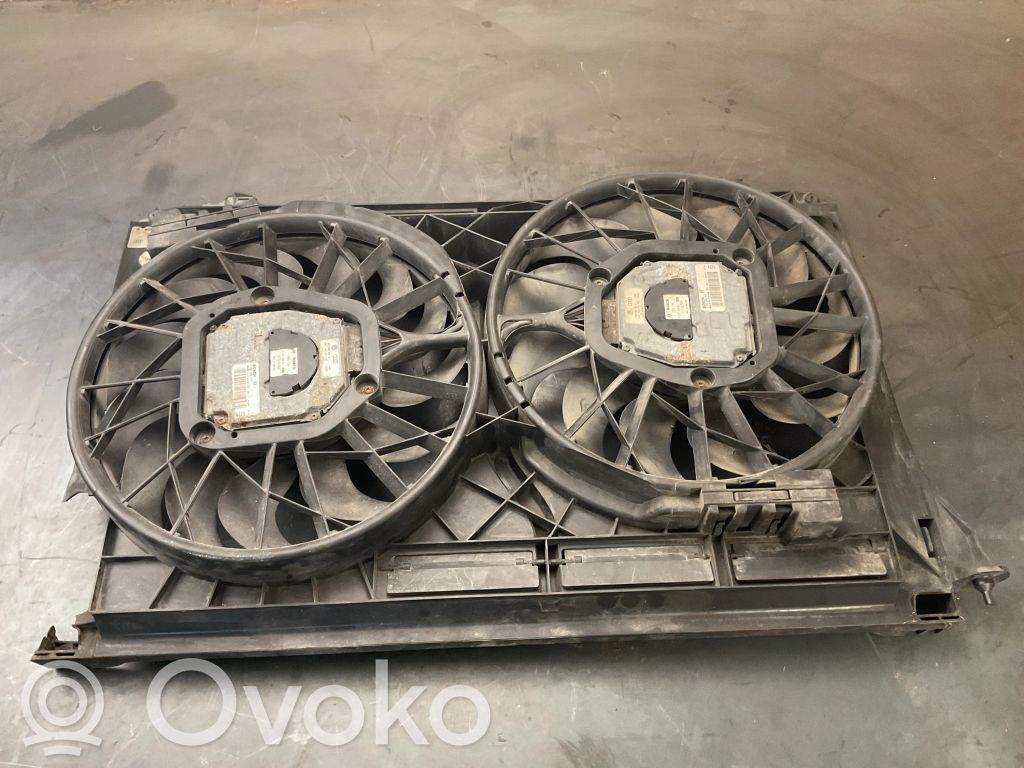 Audi A8 S8 D3 4E Ventiliatorių komplektas 