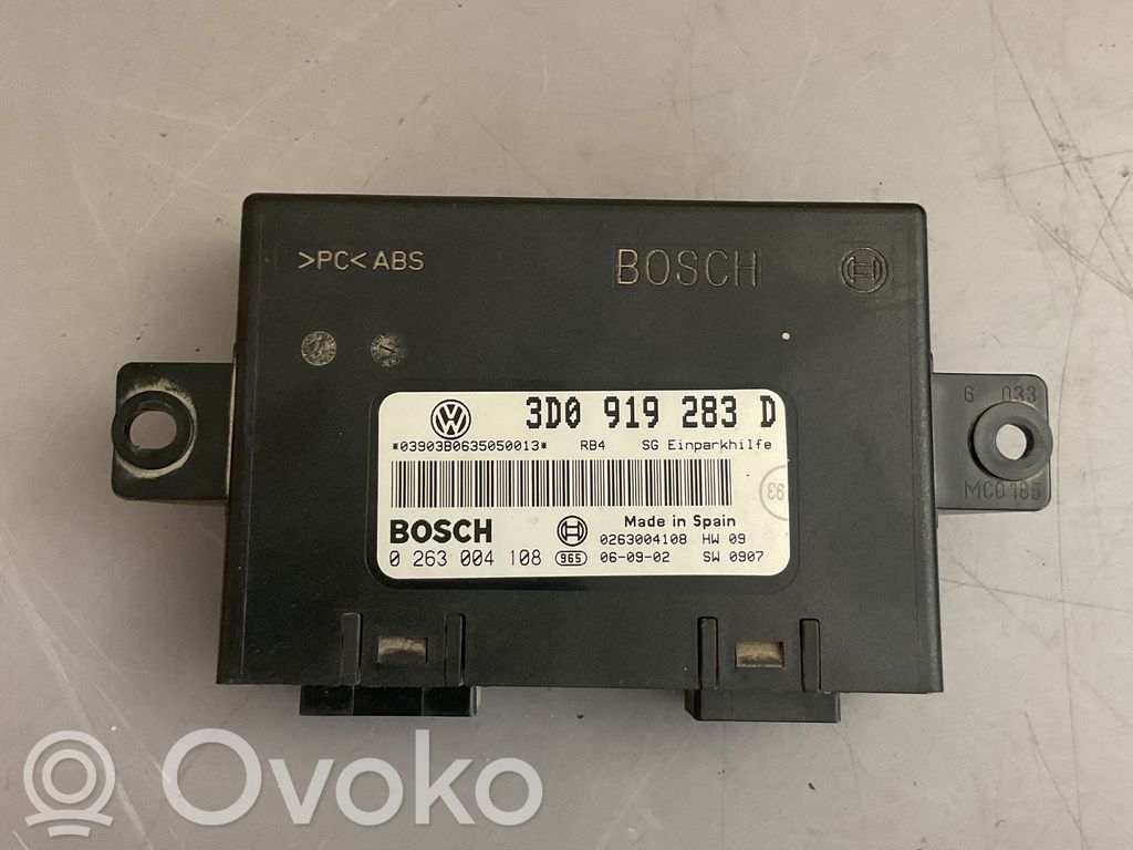 Parking PDC control unit/module   3D0919238D