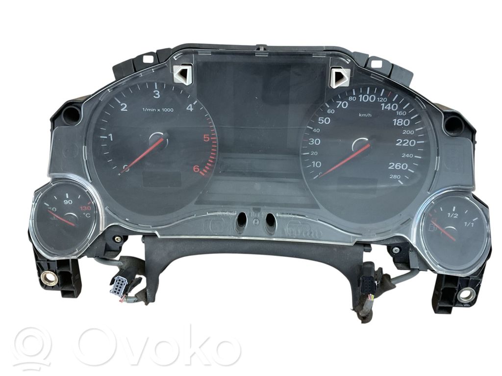 Audi A8 S8 D3 4E Speedometer (instrument cluster) 