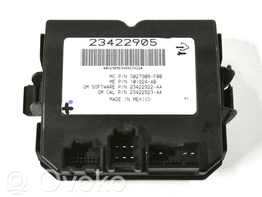Tailgate/trunk control unit/module   23422905,23422922AA,3027908F00,101924AB