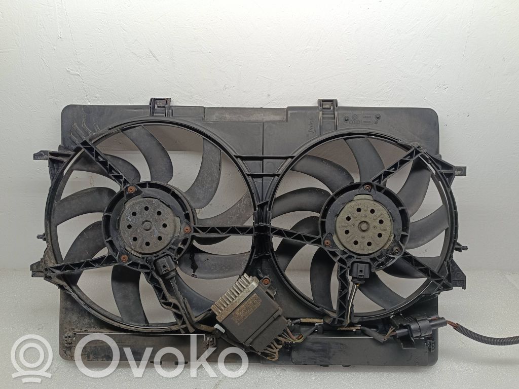 Audi A4 S4 B8 8K Elektryczny wentylator chłodnicy 