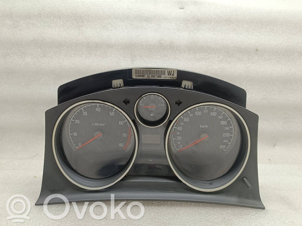 Opel Zafira B Vitezometru (grup de instrumente) 