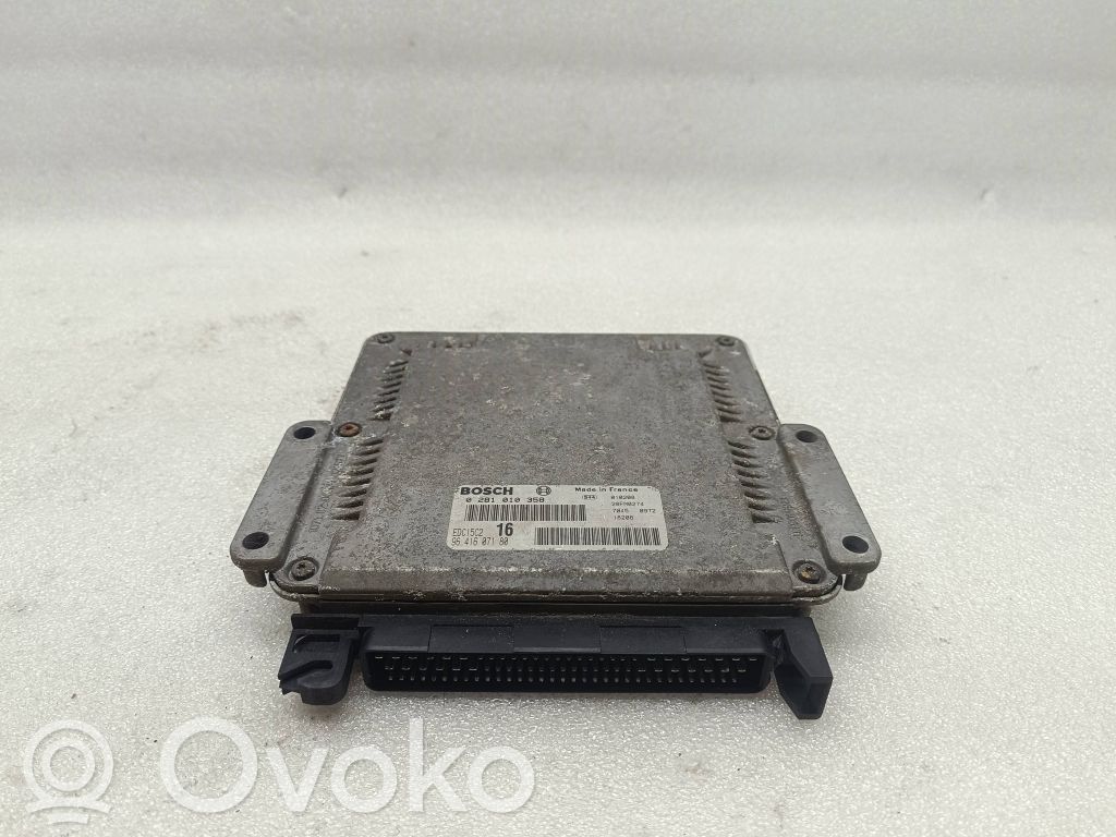 Engine control unit/module   9641607180,0281010358,EDC15C2