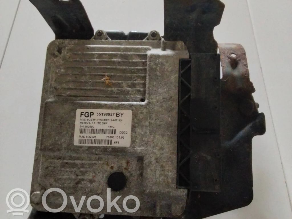 Opel Meriva A Engine control unit/module ECU 