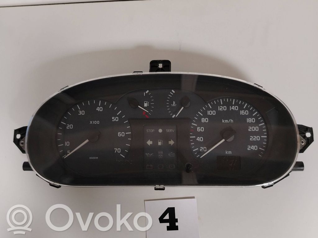 Renault Scenic I Speedometer (instrument cluster) 