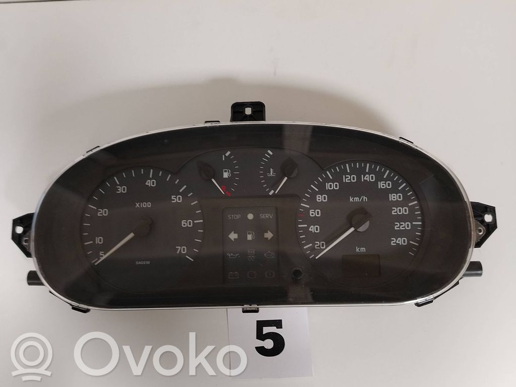 Renault Megane I Speedometer (instrument cluster) 