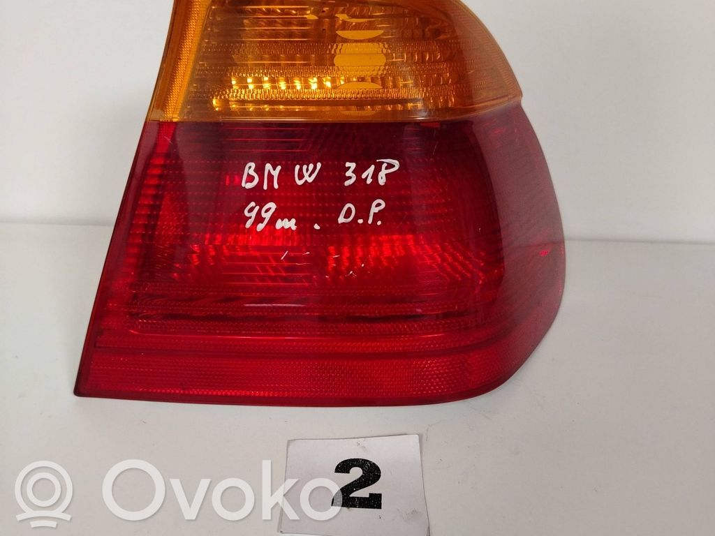 BMW 3 E46 Galinis žibintas kėbule 