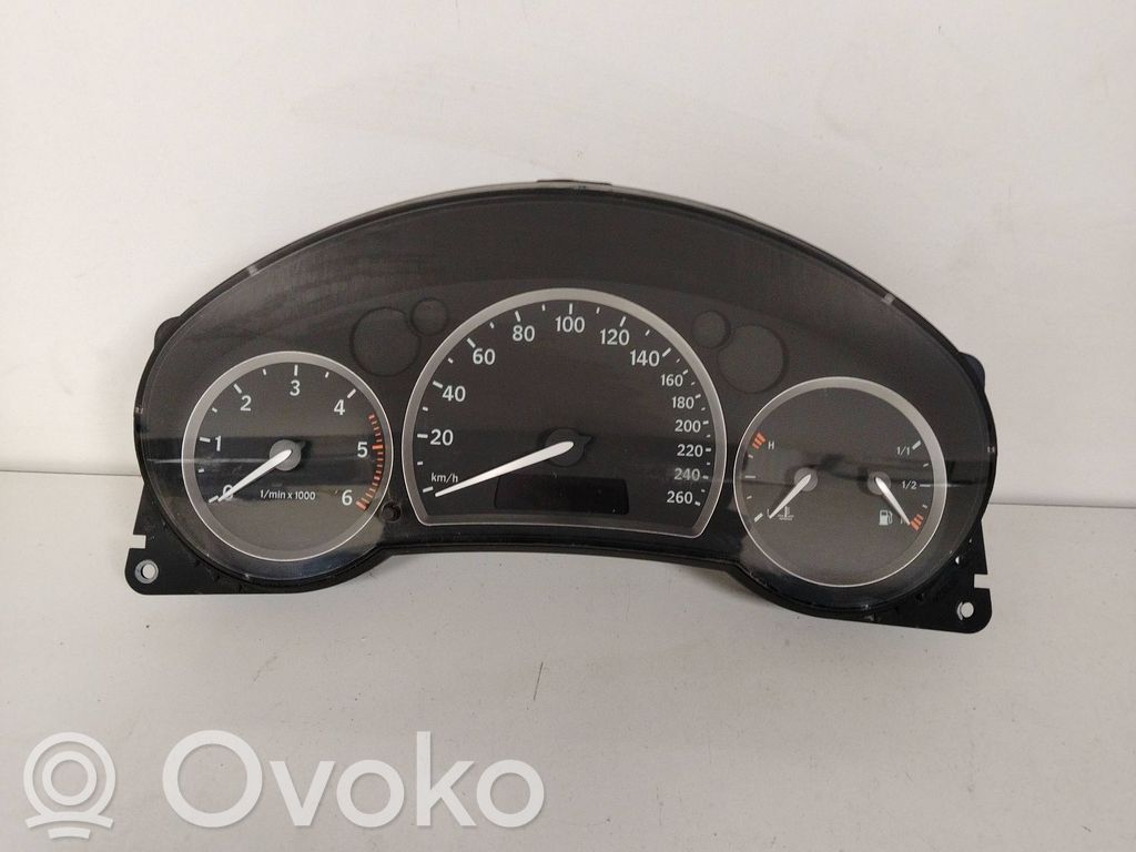 Saab 9-3 Ver2 Spidometrs (instrumentu panelī) 