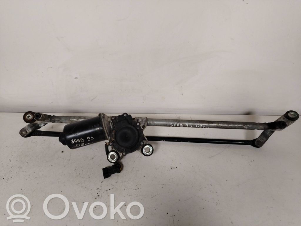 Saab 9-3 Ver2 Tiranti e motorino del tergicristallo anteriore 