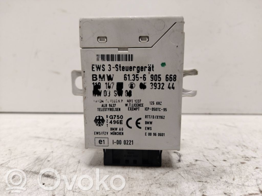 Immobilizer control unit/module   61356905668,393244,119182,CP050T095