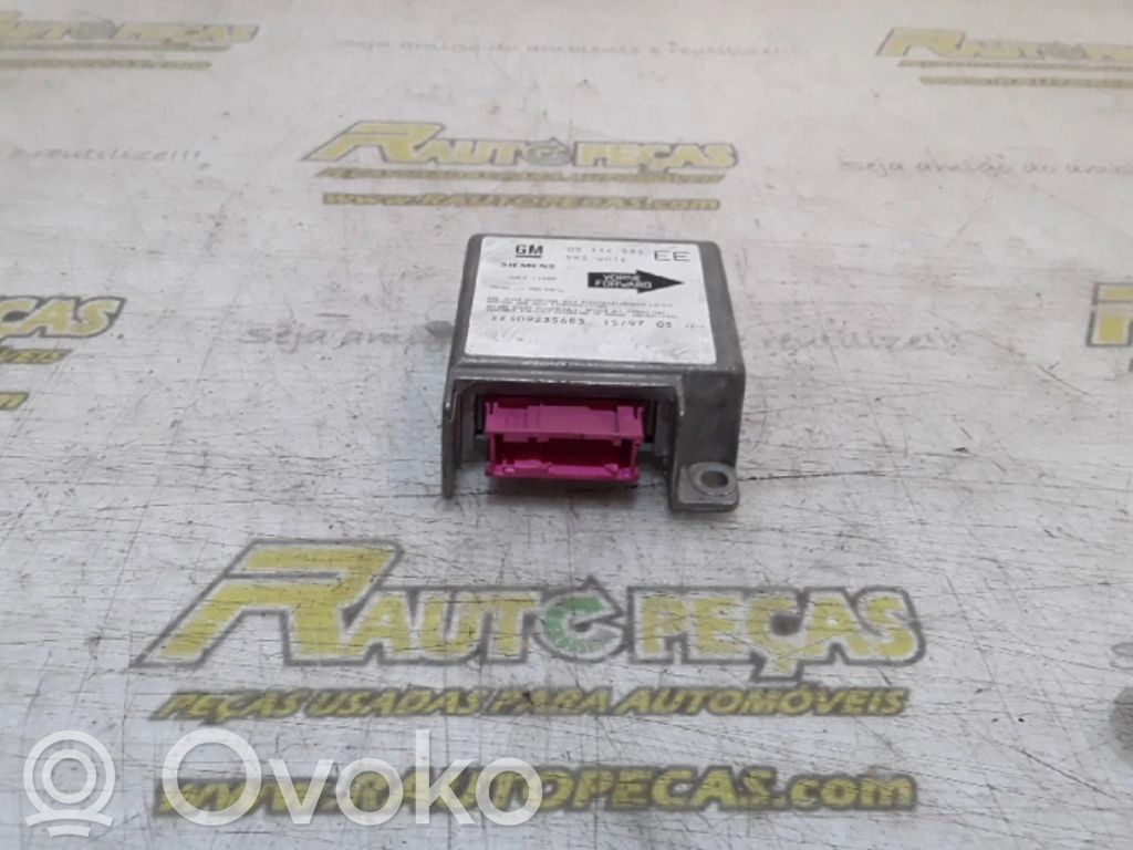 Airbag control unit/module   09114585,R20212738