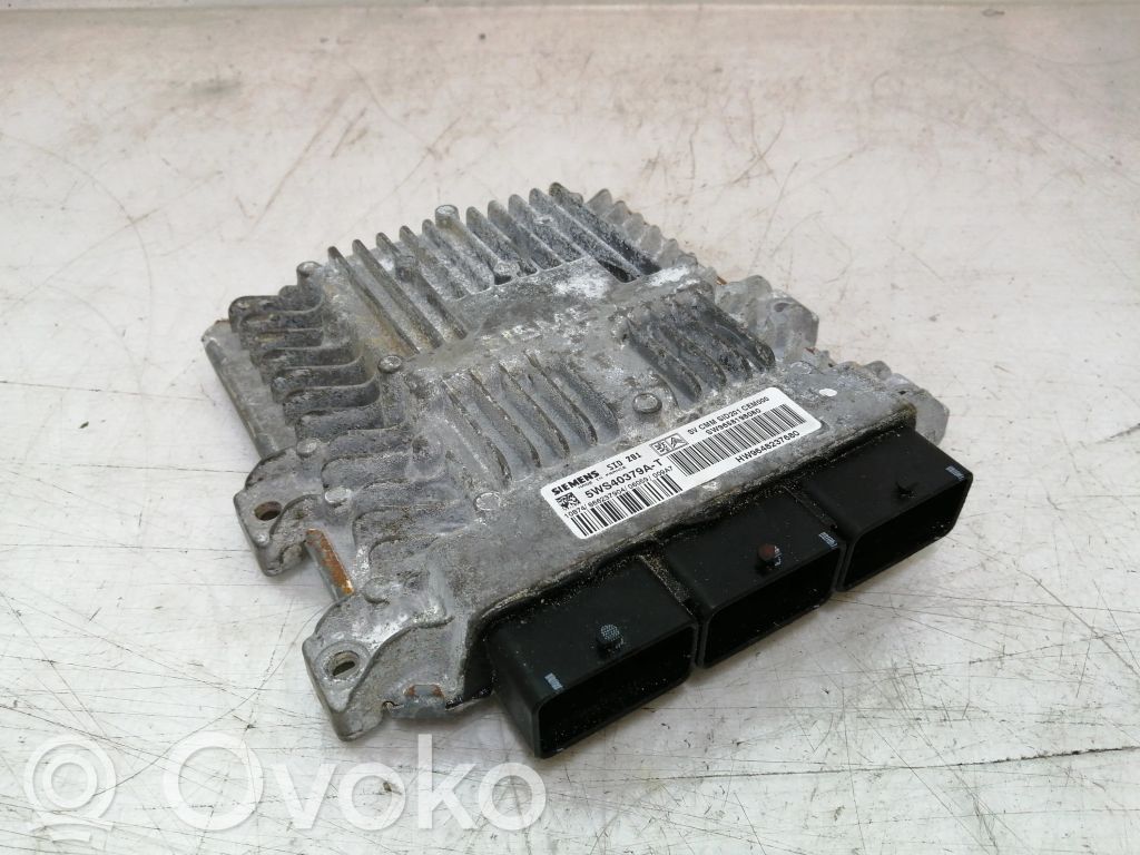 Engine control unit/module   9658198080,5WS40379AT,R202309223
