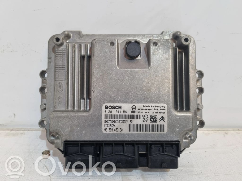 Unidad de control/módulo del motor   0281011561,9658945380,R202210834
