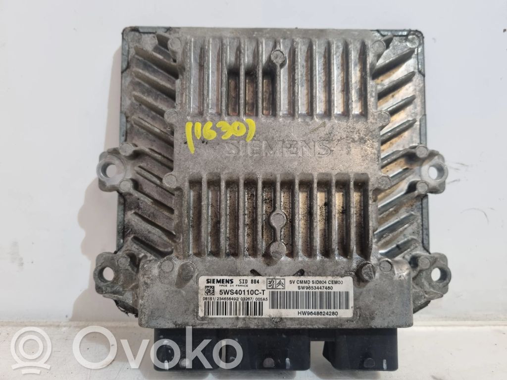 Variklio valdymo blokas   5WS40110CT,R202216422,SW9653447480