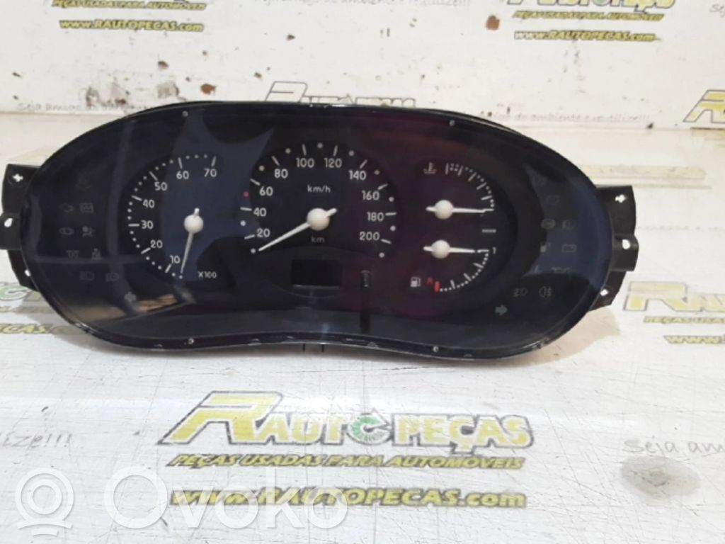 Renault Clio II Speedometer (instrument cluster) 