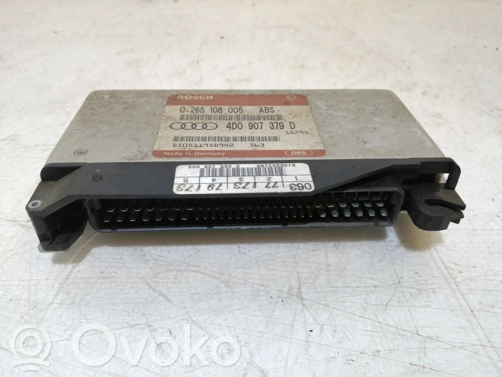 Pääjarrusylinteri   0265108005,4D0907379D,R202304213