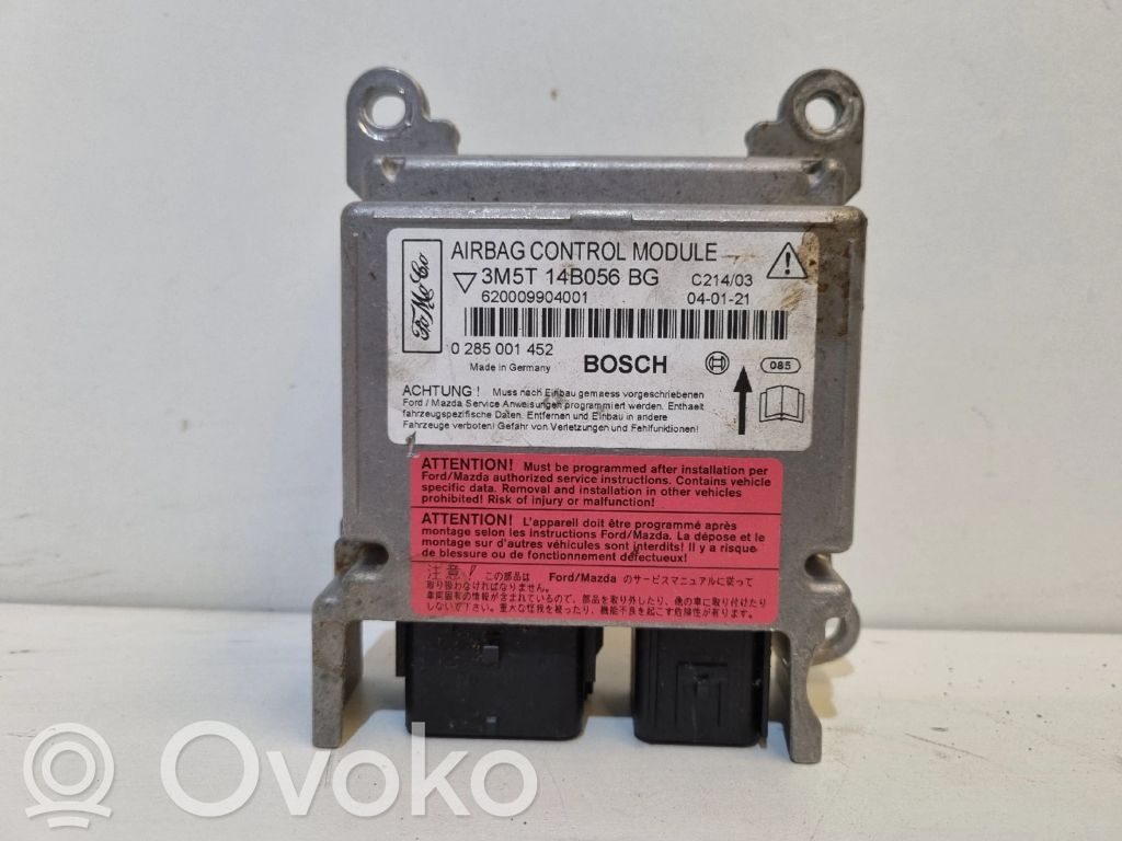 Unidad de control/módulo del Airbag   0285001452,3M5T14B056BG,R202314188