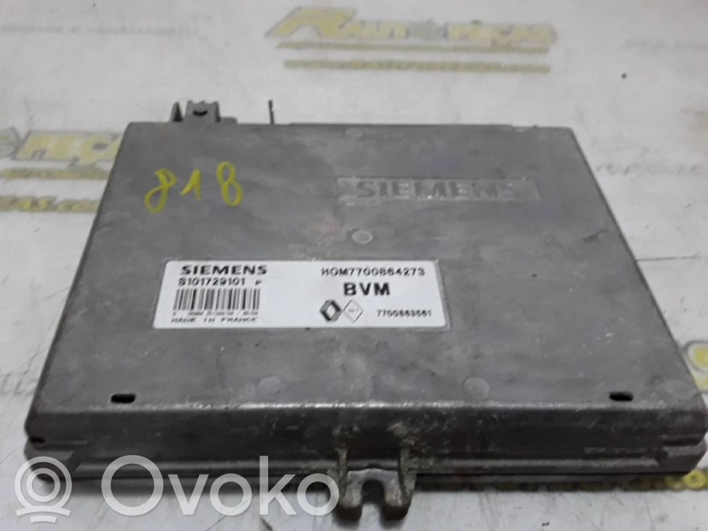 Moottorin ohjainlaite/moduuli   S101729101,7700863561,R20197431