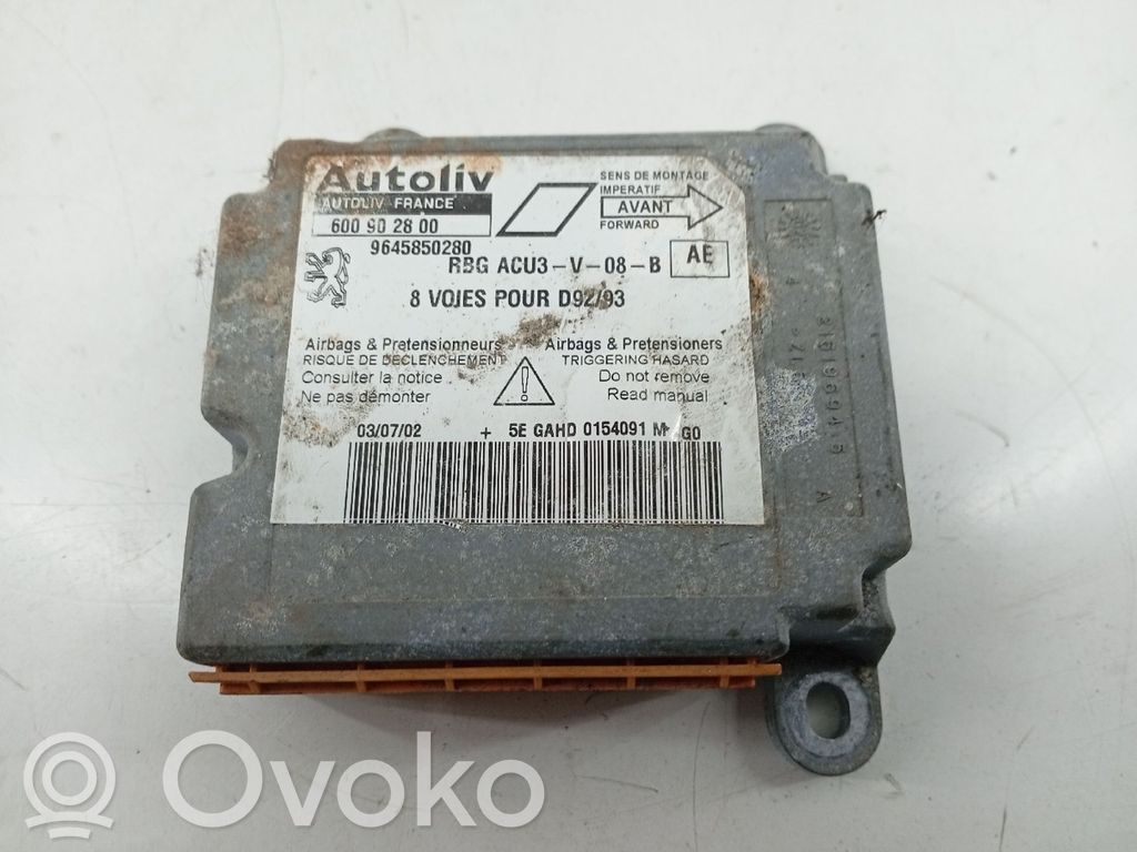 Airbag control unit/module   600902800