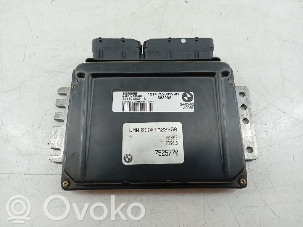 Mini One - Cooper R50 - 53 Engine control unit/module 