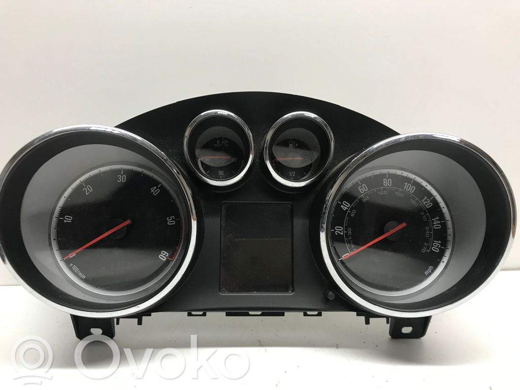 Opel Astra J Tachimetro (quadro strumenti) 