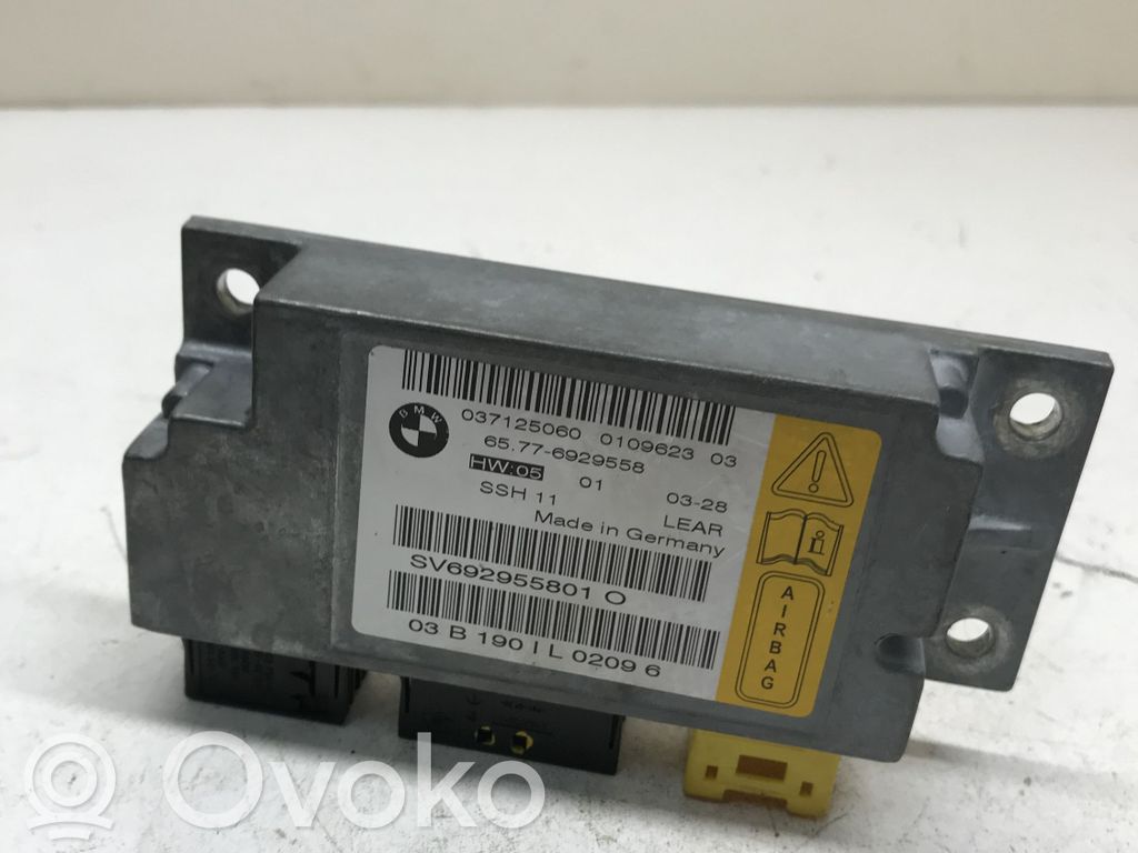 Unidad de control/módulo del Airbag   65776929558