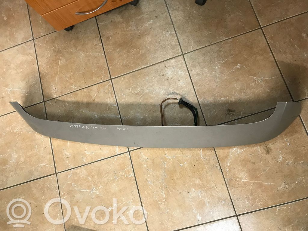 Tailgate/trunk spoiler