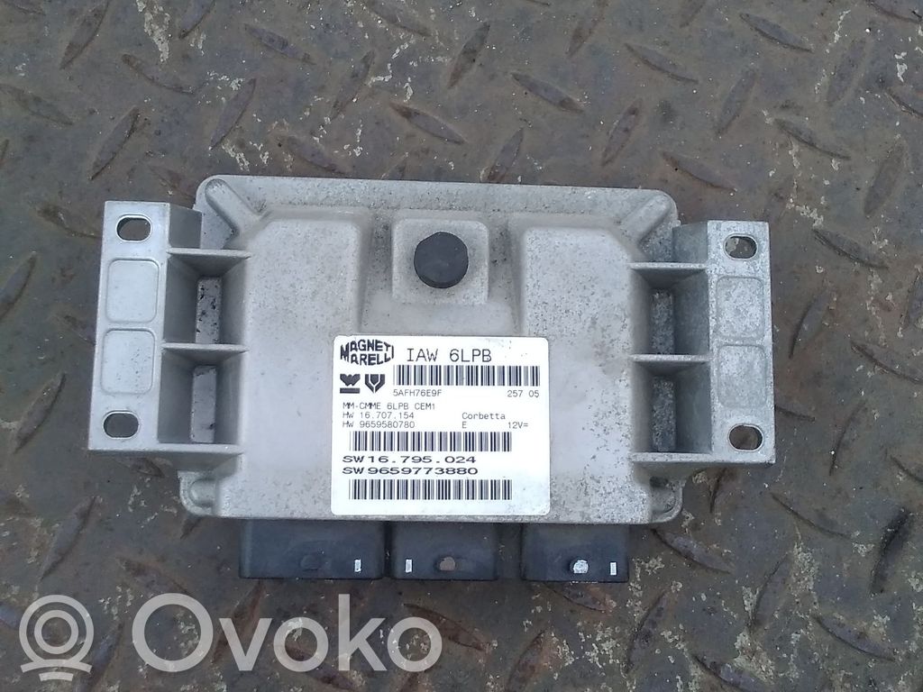 Unidad de control/módulo del motor   9659580780,9659773880,16795024