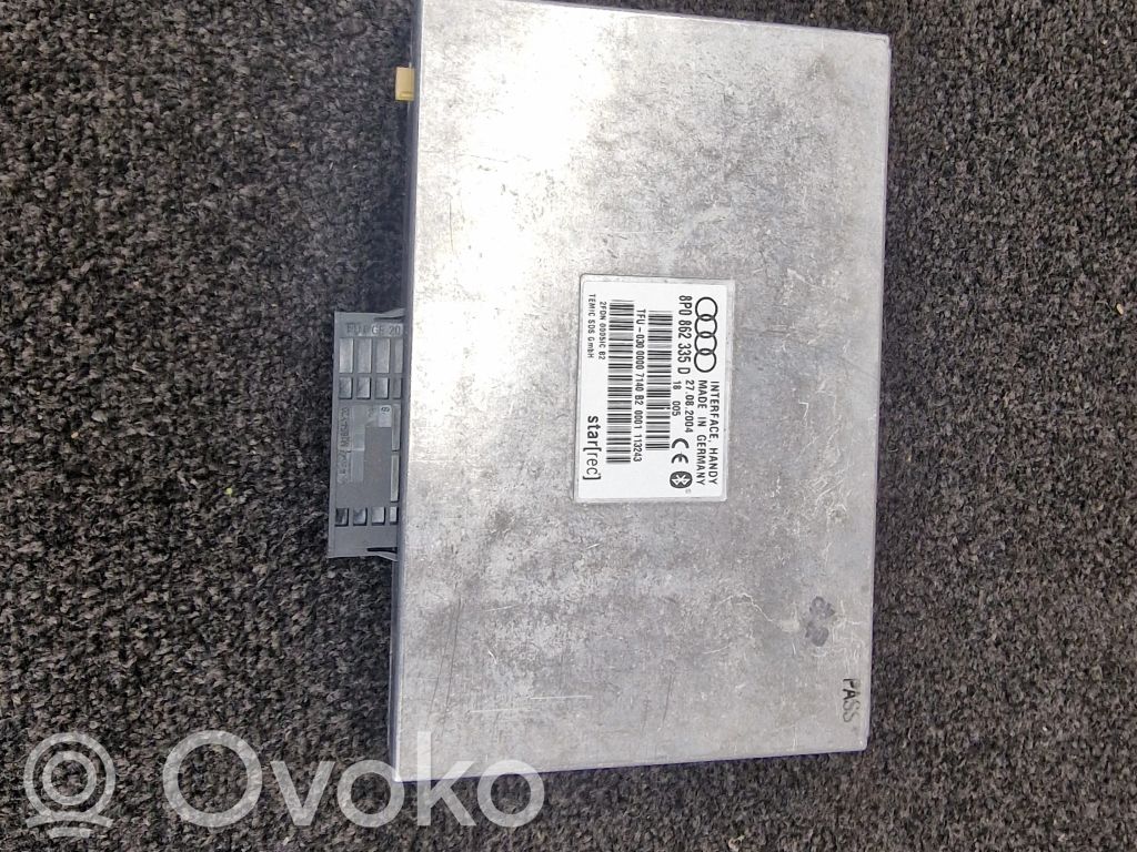 Audi A4 S4 B6 8E 8H Bluetooth control unit module 