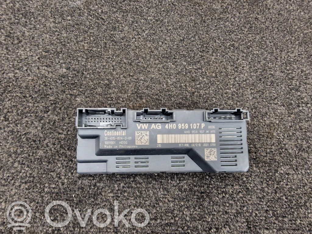 Audi A8 S8 D4 4H Tailgate/trunk control unit/module 