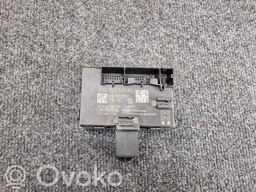 Audi Q7 4M Door control unit/module 
