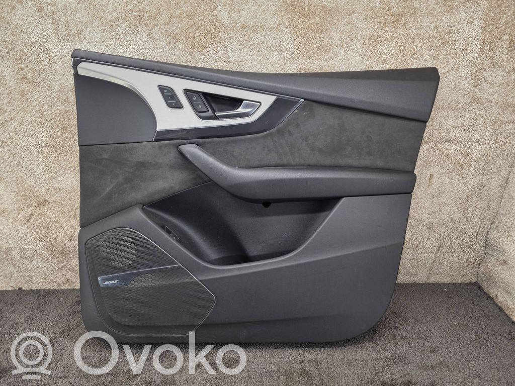 Audi Q7 4M Front door card panel trim 