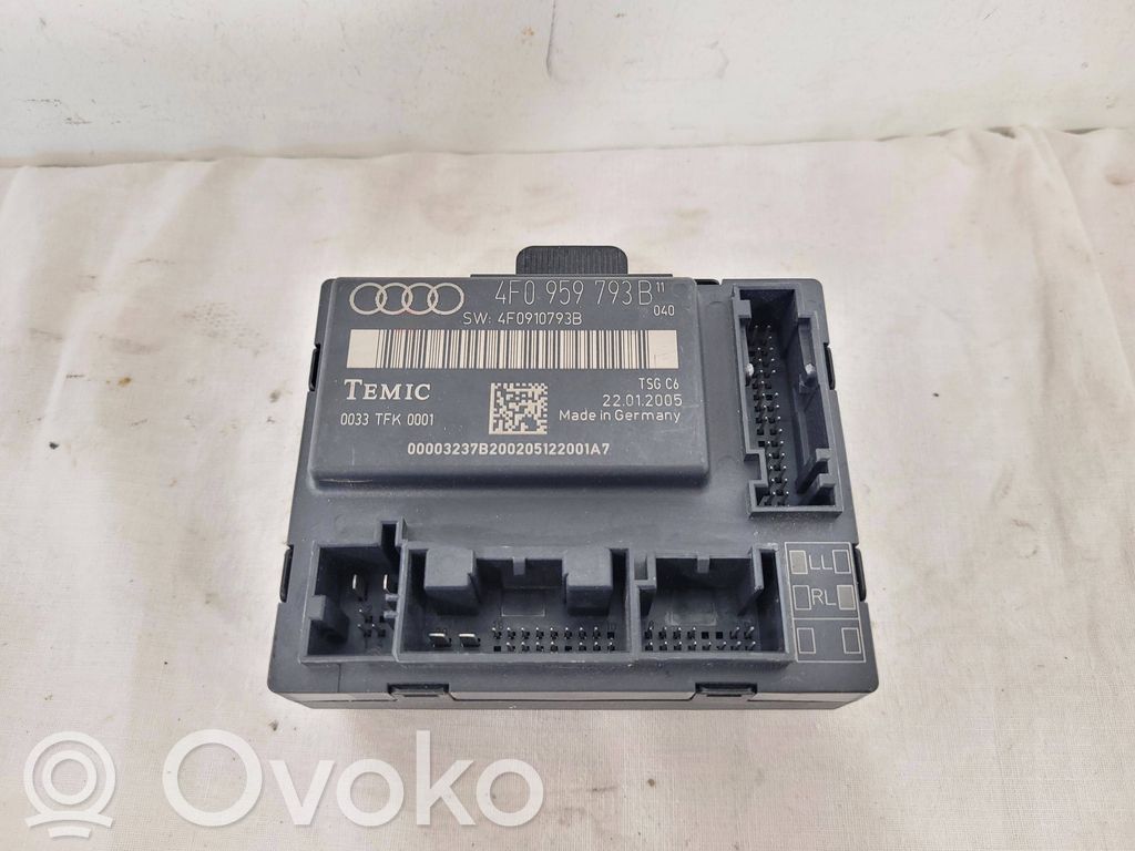 Unité de commande module de porte   4F0959793B
