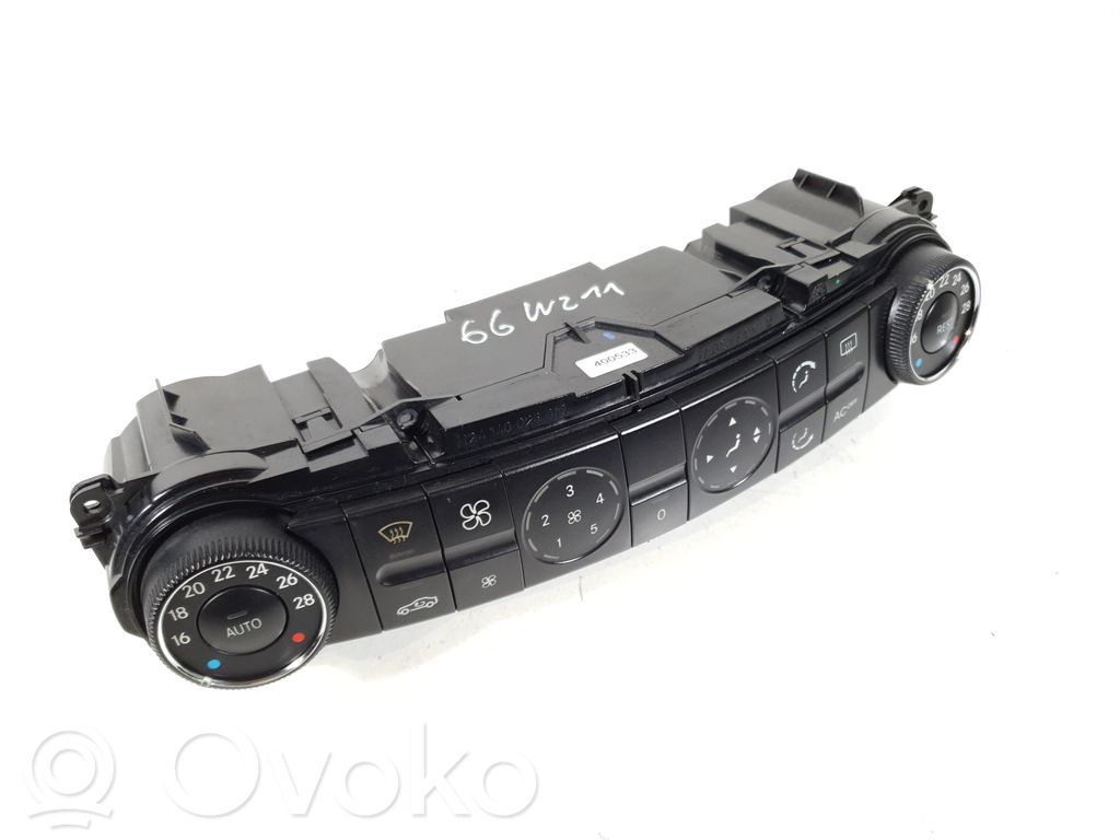 Mercedes-Benz E W211 Panel klimatyzacji 