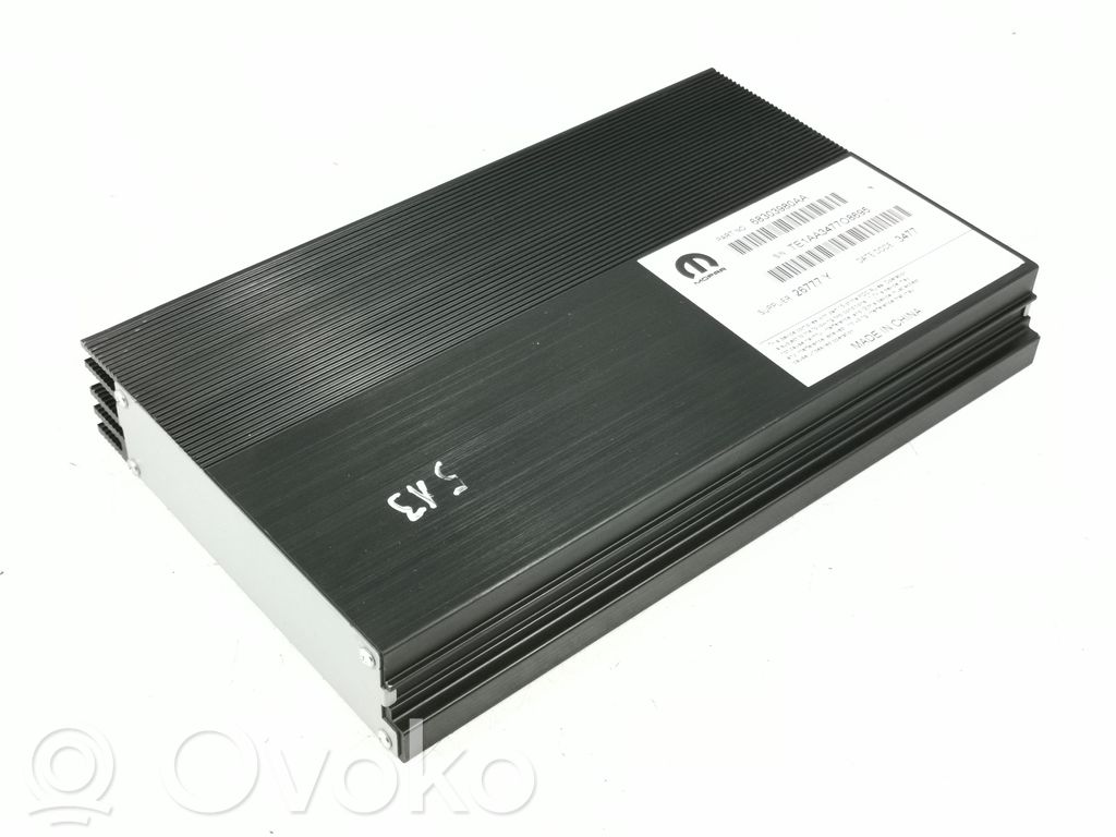 Amplificador de sonido   68303980AA