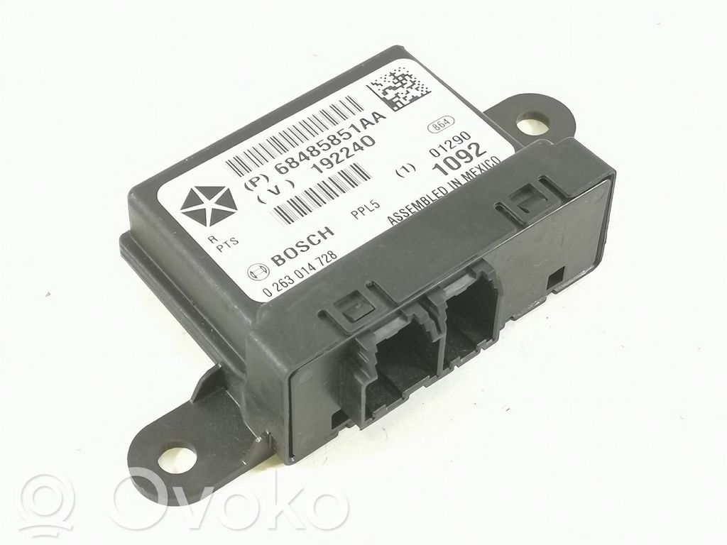 Chrysler Pacifica Pysäköintitutkan (PCD) ohjainlaite/moduuli 