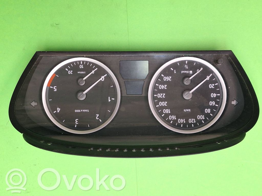 BMW 5 E60 E61 Speedometer (instrument cluster) 