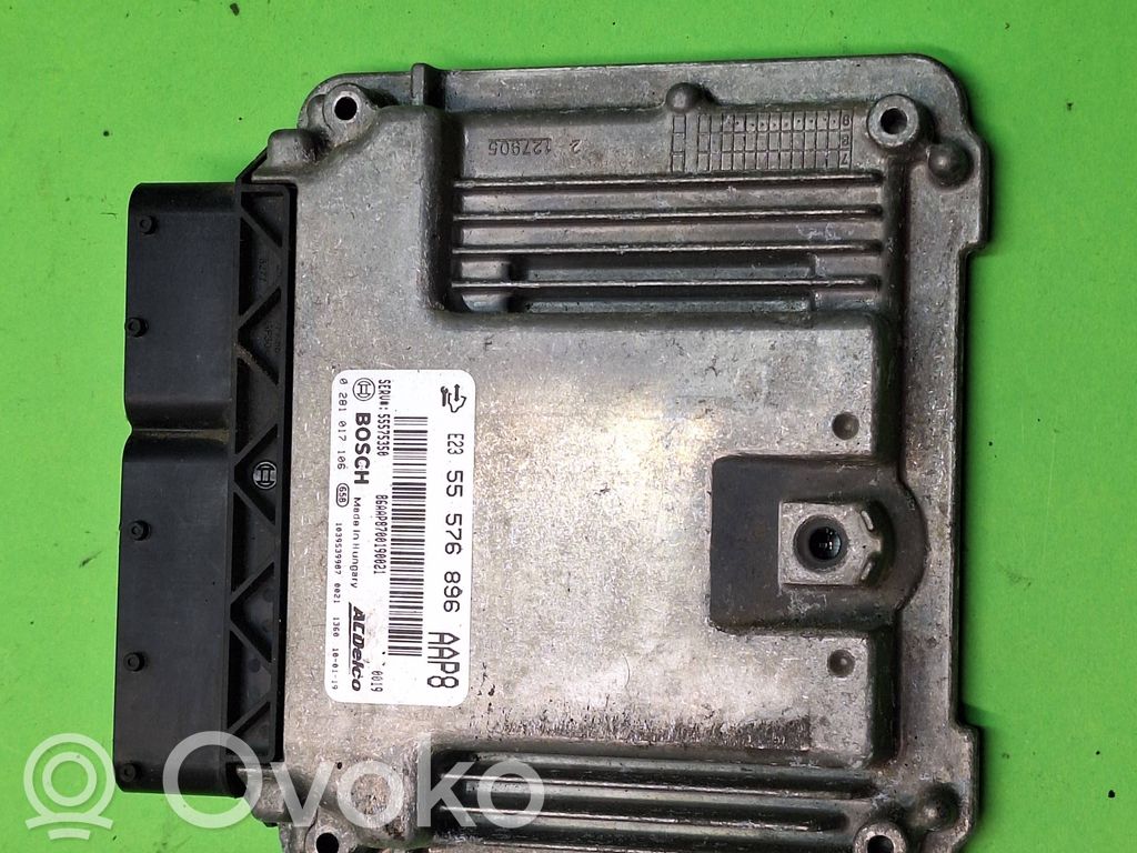 Opel Astra J Engine control unit/module 