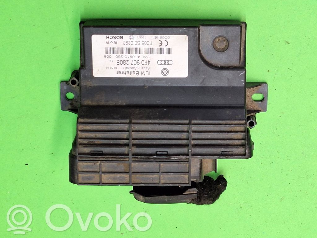 Sonstige Steuergeräte / Module   4F0907280E,F005S00292,4F0910280