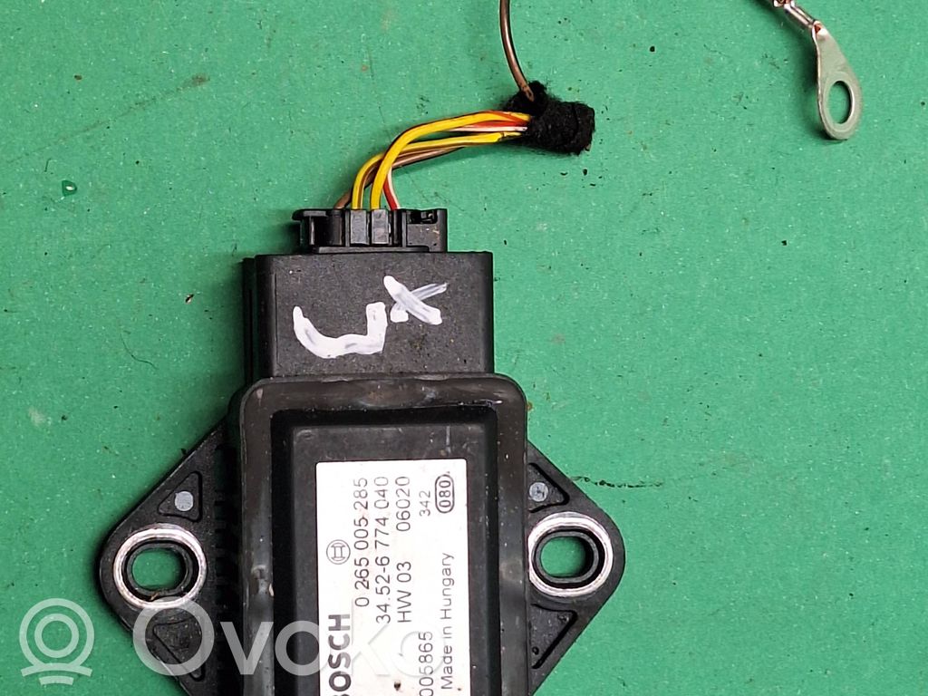BMW X3 E83 ESP acceleration yaw rate sensor 