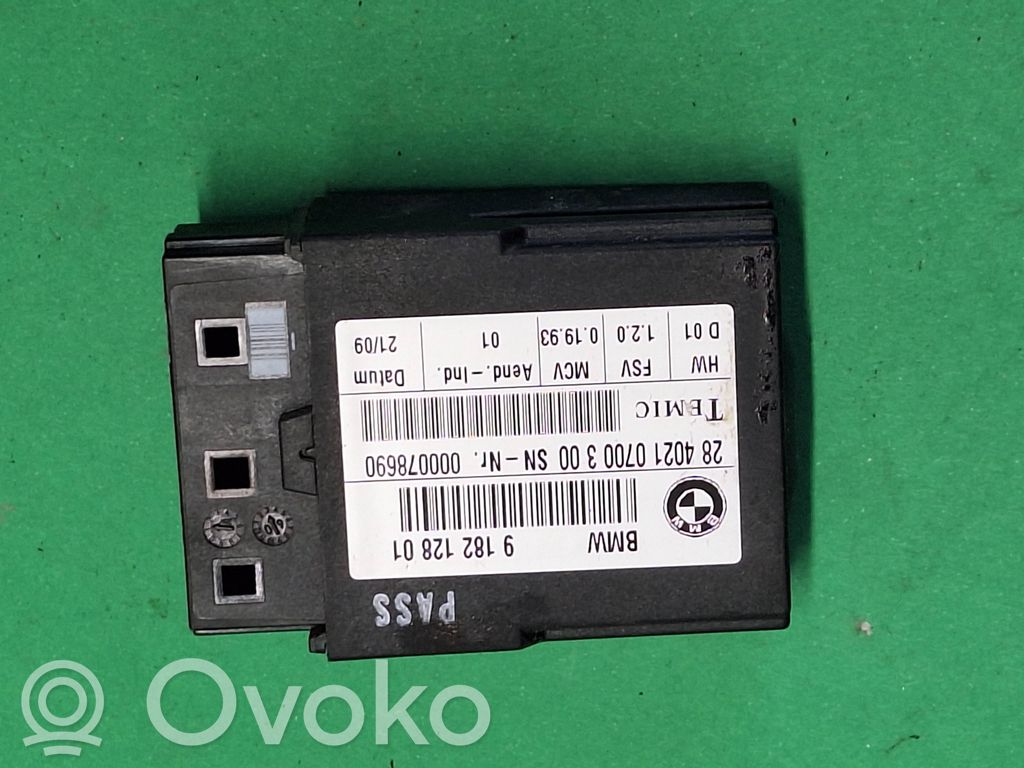 BMW 5 E60 E61 Sėdynės valdymo blokas 