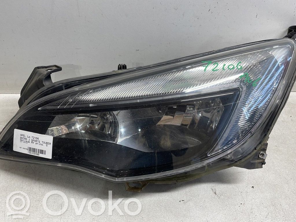 Opel Astra J Headlight/headlamp 