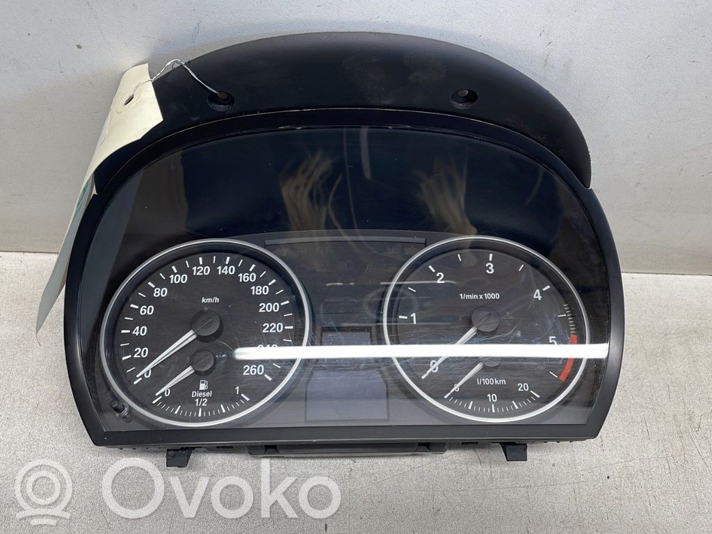 BMW 3 E90 E91 Speedometer (instrument cluster) 