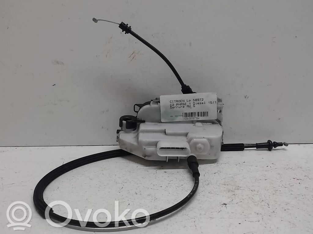 Citroen C2 Front door lock 