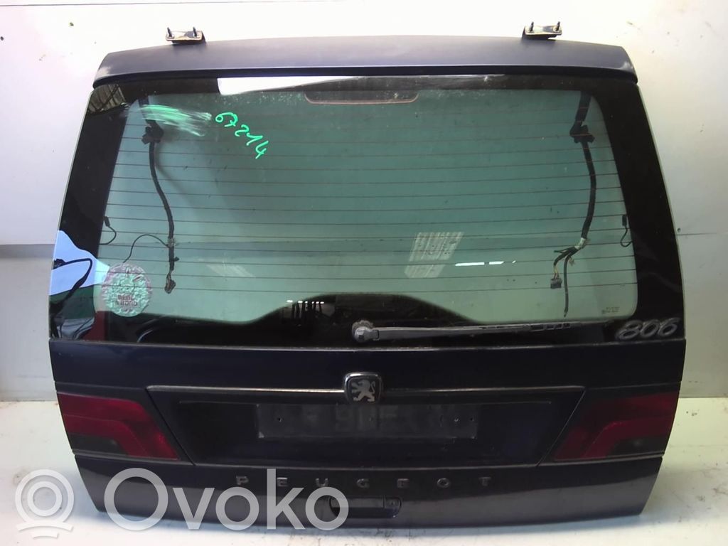 Peugeot 806 Tylna klapa bagażnika 