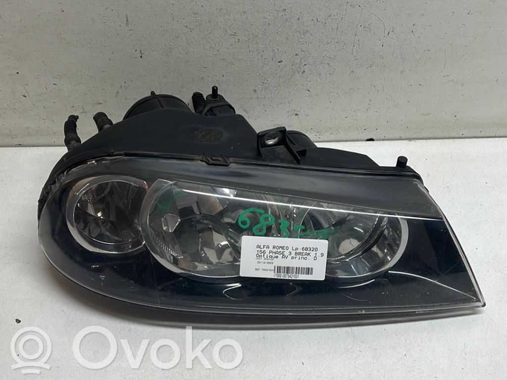 Alfa Romeo 156 Phare frontale 