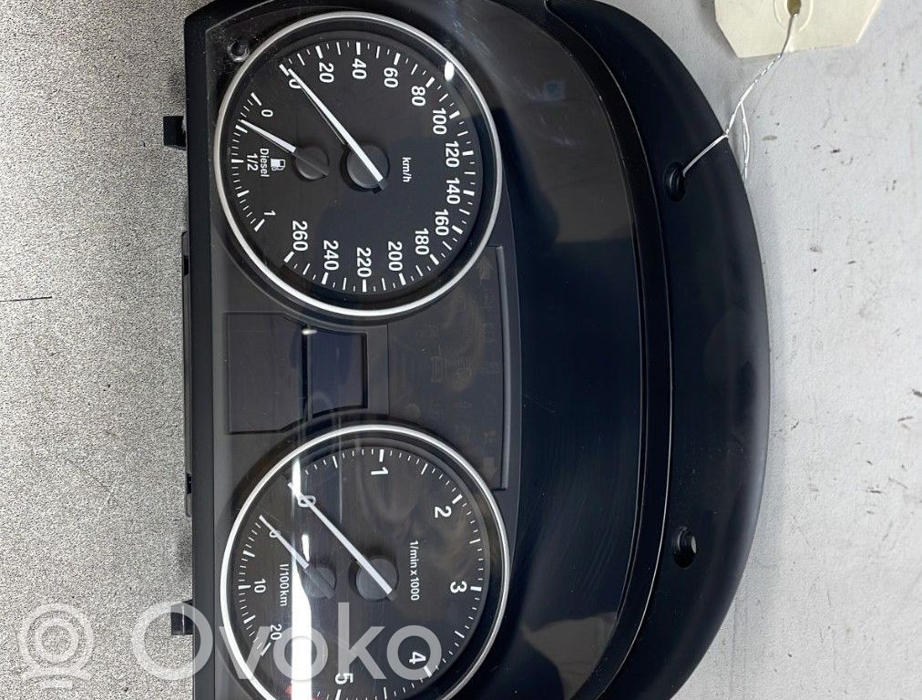 BMW X1 E84 Geschwindigkeitsmesser Cockpit 