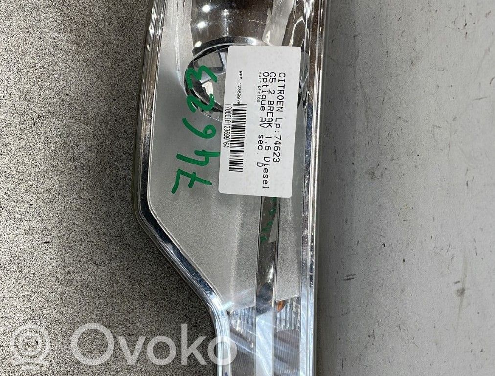 Citroen C5 Front fender indicator light 