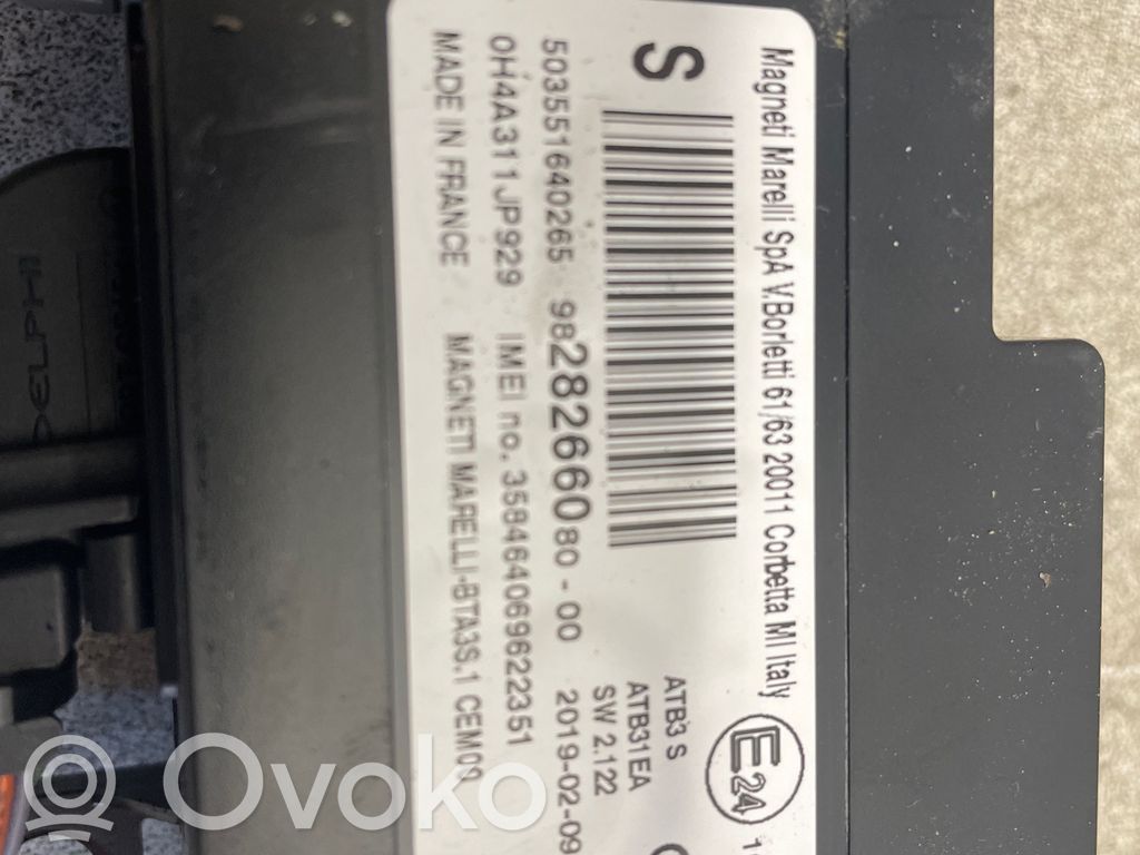 Citroen C4 SpaceTourer Other control units/modules 